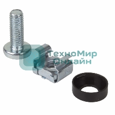 Комплект крепежа Rexant винт+шайба+гайка M6x16