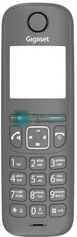 Дополнительная трубка Dect Gigaset AS690HX черный для AS690