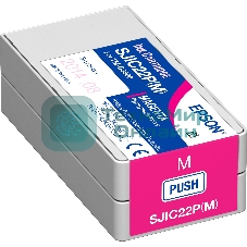 Картридж струйный SJIC22P(M): INK CARTRIDGE FOR TM-C3500 пурпурный