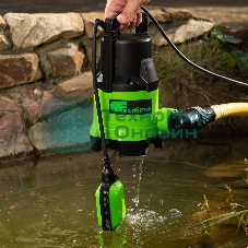 Дренажный насос Сибртех для грязной воды СДН450-35, 450 Вт, напор 5,5 м, 8000 л/ч