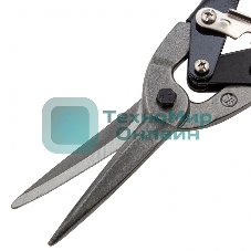 Ножницы по металлу Sparta удлиненные, 290 мм, пряморежущие, обрезиненные рукоятки