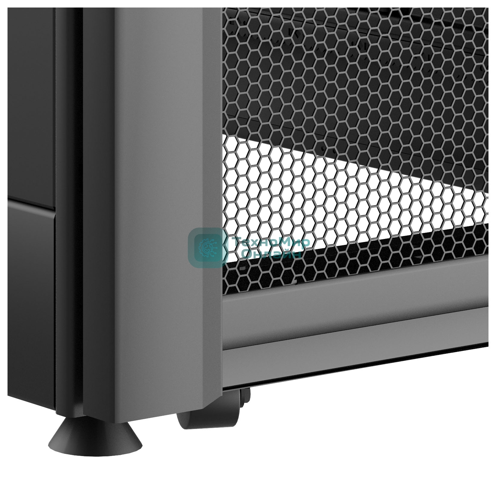 Шкаф коммутационный C3 Solutions (C3.RF4805) напольный 48U 750x1200мм пер.дв.перфор. задн.дв.перфор. 2 бок.пан. направл.под закл.гайки 1120кг черный