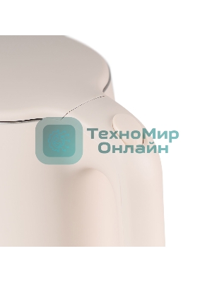 Чайник электрический Galaxy Line GL 0327, пудровый, пластик, 1800 Вт, 1,5 л