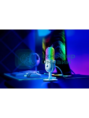 Микрофон Razer Seiren V3 Chroma - белый/Razer Seiren V3 Chroma - белый