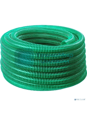 Шланг ЗУБР напорно-всасывающий со спиралью ПВХ, 3 атм, 25мм х 30м