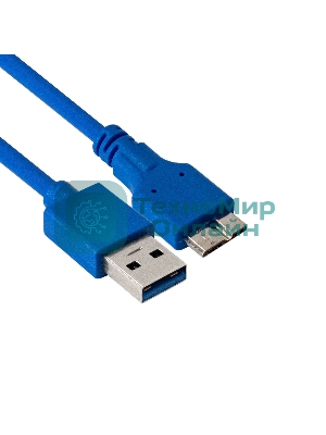 Кабель USB 3.0 ExeGate EX-CC-USB3-AMmicroBM9P-0.3 (Am/microBm 9P, 0,3м)