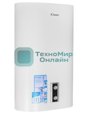 Водонагреватель электрический Candy CF80V-P1 INOX белый, накопительный, 80 л, 2 кВт