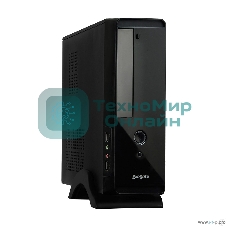 Компьютерный корпус ExeGate EX268701RUS MiniITX ExeGate MI-209 Black, miniITX/mATX, (M450, 80мм), 2хUSB, Audio