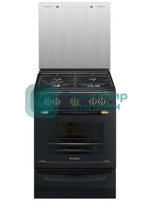 Плита газовая Gefest ПГ 6100-02 0187 черный, конфорок 4 шт, духовка 52 л, 60 см x 85 см x 60 см