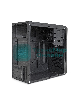 Компьютерный корпус Minitower ExeGate EX286426RUS BA-309-450W-8 (mATX, БП AA450 с вент. 8см, 2хUSB, HD аудио, черный)