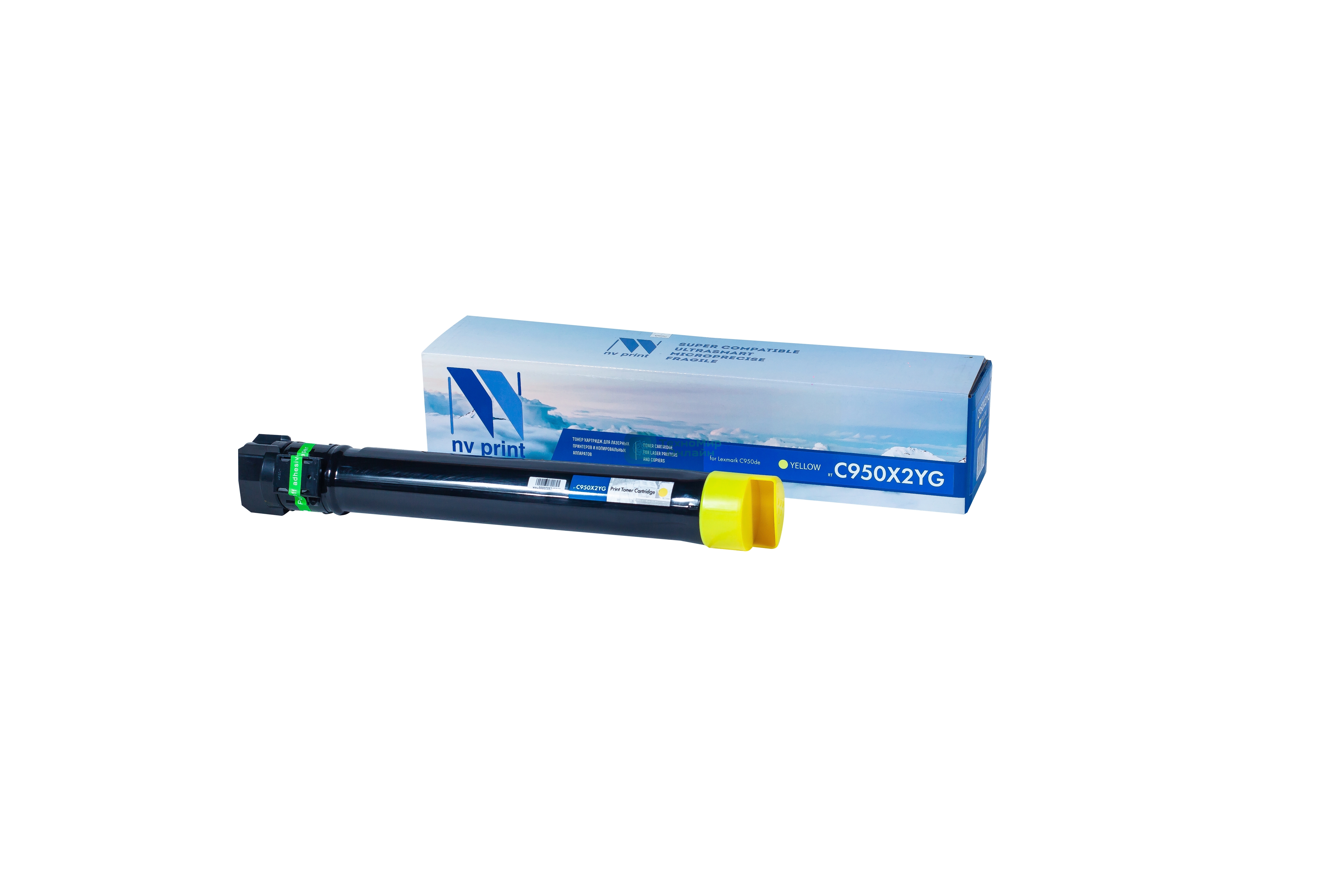 Картридж NVPrint совместимый Lexmark C950X2YG Yellow для C950de (22000k)