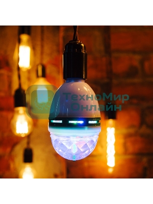 Диско-лампа Neon-night светодиодная e27, 230 В