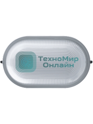 Светильник Navigator ЛОН NBL-O1-100-E27/WH 1х100Вт E27 IP54 (аналог НПБ 1201 бел. овал 100Вт)