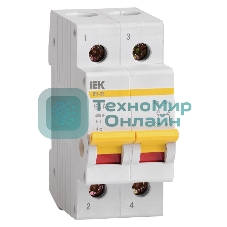 Выключатель нагрузки ВН-32 63А/2П IEK MNV10-2-063
