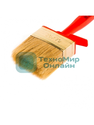 Кисть-ракля MTX 84120 30 х 70 мм, натур. щетина, пластмас. корпус, пластмас. рукоятка