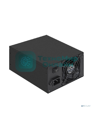 Блок питания серверный 400W ExeGate ServerPRO-400ADS (ATX, APFC, КПД 82% (80 PLUS), 2x8см fans, 24pin, (4+4)pi
