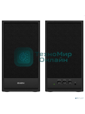 Акустическая система SVEN SPS-702 2.0 черный 40Вт