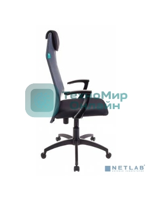 Кресло Бюрократ KB-8/DG/TW-12 TW-04 TW-12 серый, сетка