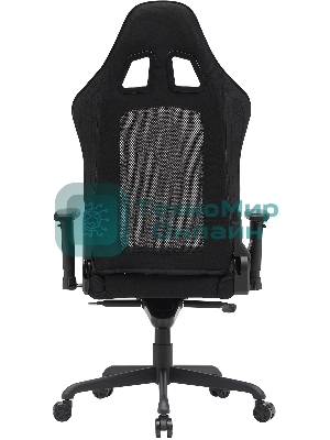 Кресло Cactus CS-CHR-MC04-BBK черный, экокожа