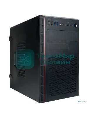 Компьютерный корпус Mini Tower InWin EMR065 черный 500W PM-500ATX U3.0*2+U2.0*2+A(HD)+intrusion switch mATX