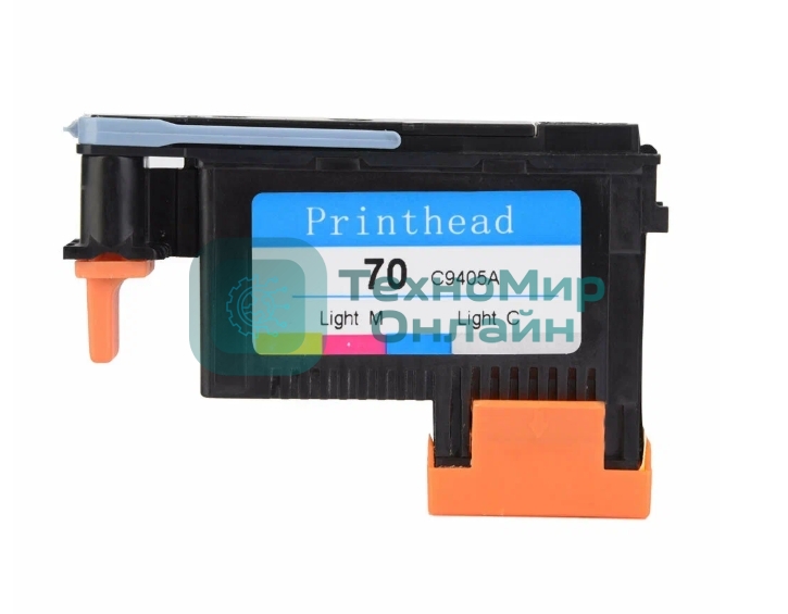 Печатающая головка NVPrint NVP 70 (NV-C9405A) Light Magenta and Light Cyan для HP DJ Z2100/Z3100/Z3200/Z5200/Z5400; HP PhotoSmart PRO B8850/B9180 совместимая