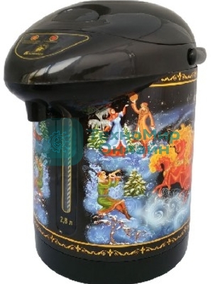 Термопот ВАСИЛИСА ВА-5003 Тройка черный.