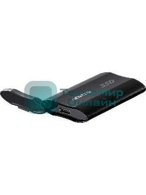 Внешний SSD ADATA SD810, 4TB, USB 3.2 Gen 2x2 Type-C, R/W 2000/2000, черный