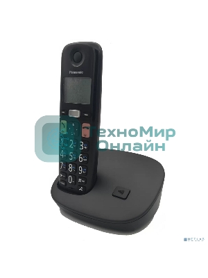 Радиотелефон Panasonic DECT KX-TGU110RUB черный