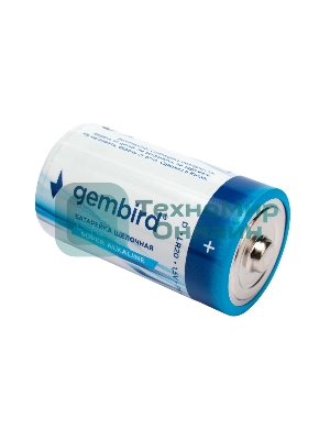 Батарейки щелочные/алкалиновые Gembird GB-LR20-2F, тип D(LR20), 2шт, пленка
