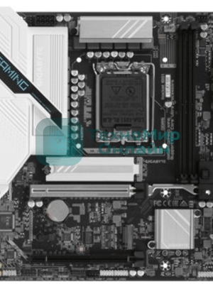 Материнская плата Gigabyte B860M GAMING WIFI6, LGA 1851, Intel B860, 2xDDR5, 4xSATA, 2xM.2, 1xPCIe 5.0 x16, 1xPCIe 4.0 x16, 1xHDMI, 1xDP, 1x2.5Gb LAN, Wi-Fi 6, Bluetooth 5.3, 3xUSB-A 5Gbps, 3xUSB-A 2.0, 1xPS/2, 3x3.5 мм, 7.1, mATX