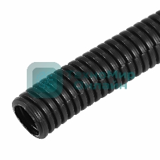 Труба автомобильная гофрированная ПП, Ø23.5 мм, разрезная, бухта 50 м/уп.