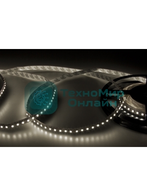 Лента светодиодная 12 В, 8 мм, IP23, SMD 2835, 120 LED/m, 12 V, цвет свечения белый (6000 K)