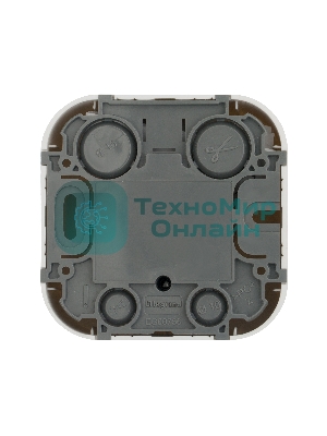 Розетка телевизионная Quteo TV БЕЛ Quteo Розетка TV БЕЛ