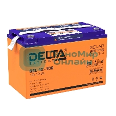 Батарея для ИБП Delta GEL 12-100 12В 100А·ч