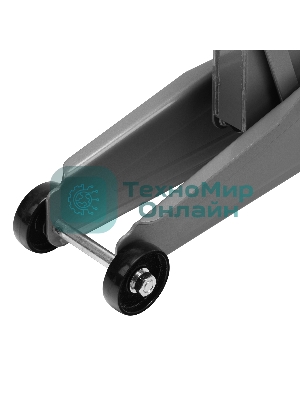 Домкрат Matrix гидравлический подкатный 2 т h подъема 135–385мм в пласт. кейсе master