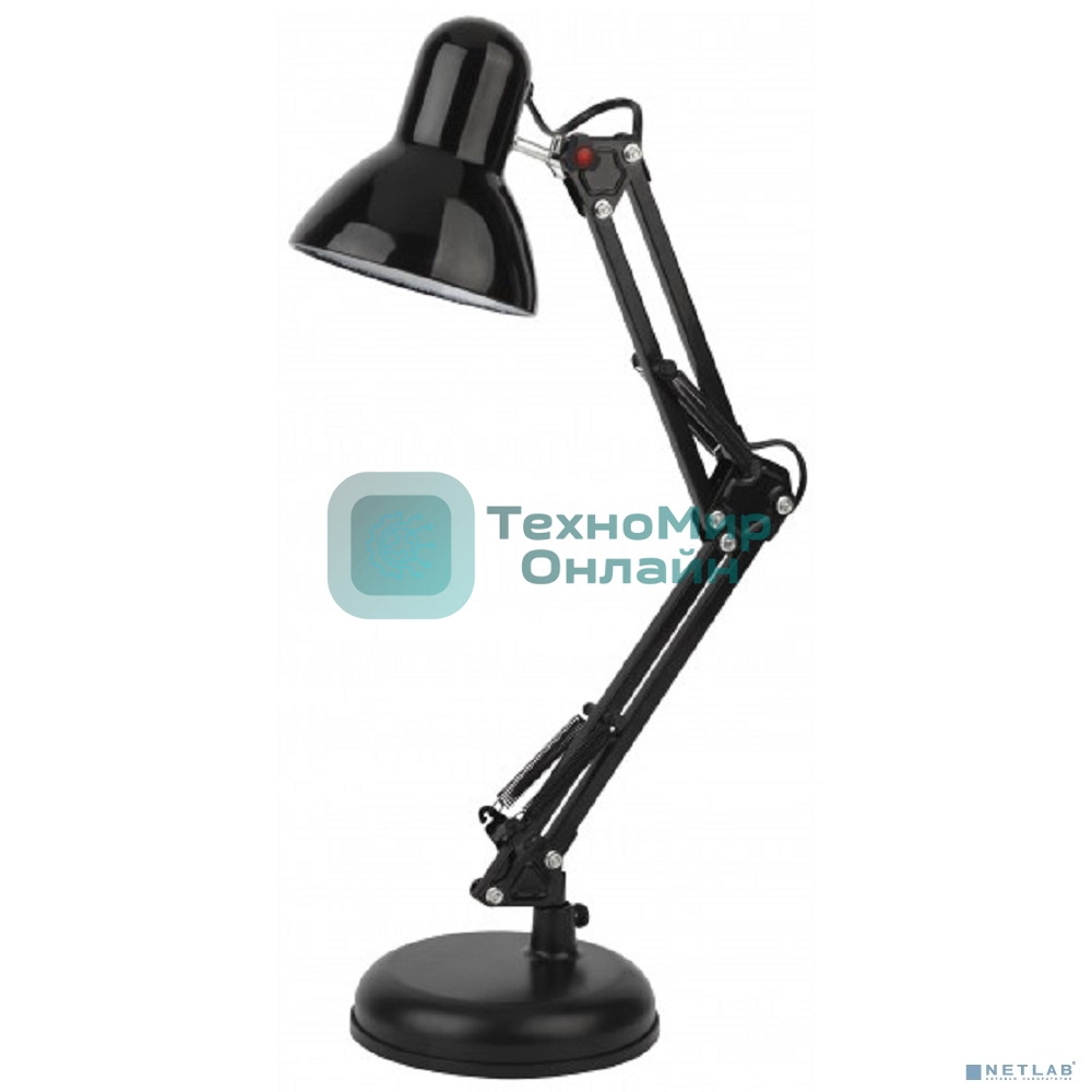 Настольный светильник ЭРА N-214-E27-40W-BK черный