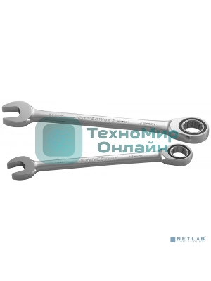 Ключ гаечный JONNESWAY W45110 комбинированный трещоточный, 10 мм