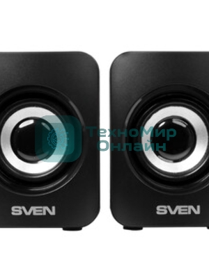 Колонка портативная SVEN PS-130 black (10 Вт, USB, Bluetooth, питание от USB/аккумулятора)