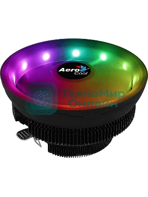 Кулер для процессора Aerocool/Formula Core Plus черный, 120 мм, алюминий, 1800 об/мин, 25.4 дБ, 4 pin, 110 Вт, 83 мм