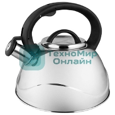 Чайник для плиты WEBBER BE-0524 из нерж.стали 3 л, капсулированное дно (12)