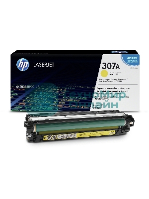 Картридж лазерный HP CE742A желтый Color LJ CP5225 (7300 стр.)