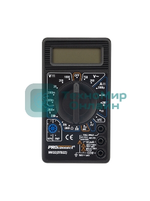 Портативный мультиметр M832 (DT832) PROconnect