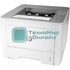 Принтер лазерный HP Laser 408dn (7UQ75A), A4, ч/б, печ. до 40 стр/мин., 1200 x 1200 dpi, USB, RJ-45