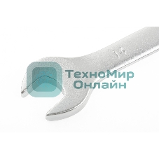 Ключ комбинированный Stels 14 мм, CrV, матовый хром