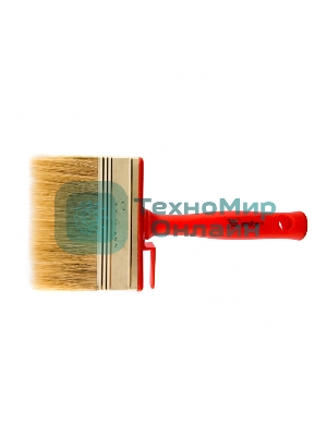 Кисть-ракля MTX 84121 30 х 100 мм, натур. щетина, пластмас. корпус, пластмас. рукоятка