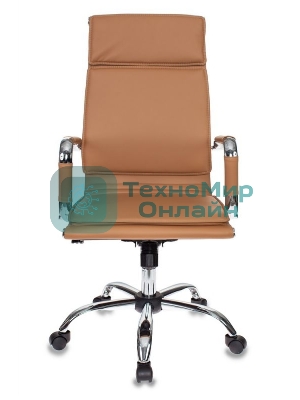 Кресло Бюрократ CH-993/camel светло-коричневый, экокожа