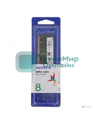 Оперативная память ADATA, DDR4, 8GB (1x8GB), 3200MHz, SO-DIMM
