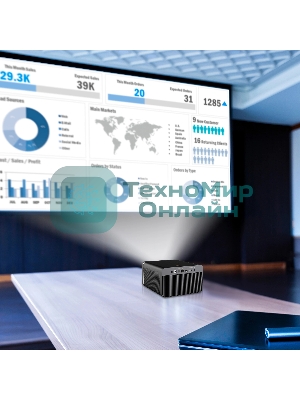 Проектор Cactus CS-H3.SG DLP 16800Lm (1920x1080) 200000:1 ресурс лампы:20000часов 1xUSB typeA 1xHDMI 3.1кг