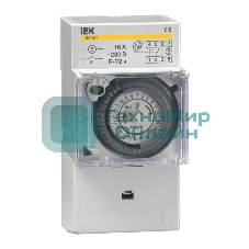 Таймер ТЭМ181 аналоговый 16А 230В на DIN-рейку IEK