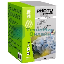 Фотобумага Cactus CS-MA6180500 A6/180г/м2/500л./белый матовое для струйной печати